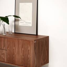 "Sideboard, Tv Stand Walnut Veneer ""Crocus" - thumbnail 3