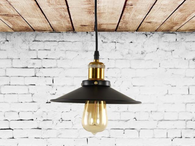 Industrial Pendant Lighting With Cone Shade Style Vintage Light Steel Chandelier For Bar Man Cave Retro - image 1