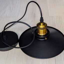 Industrial Pendant Lighting With Cone Shade Style Vintage Light Steel Chandelier For Bar Man Cave Retro - thumbnail 2