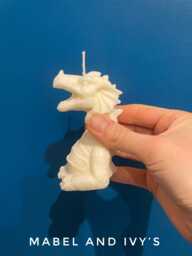 The Dragon Gothic Decor Handmade Handpoured - Fragranced Soy Wax Sculpture Candle - thumbnail 1