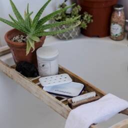 Shampoo - Engraved Enamel Soap Bar Dish - thumbnail 4