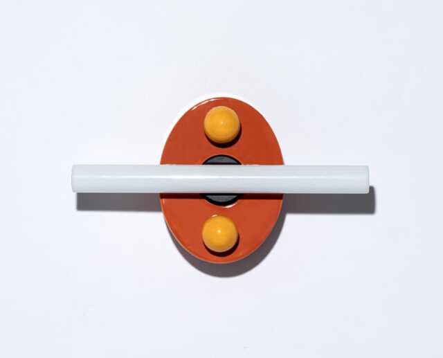 Geometric Ceramic Wall Sconce - Modern Colorful Lighting Us Shipping Includes All Taxes - image 1