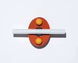 Geometric Ceramic Wall Sconce - Modern Colorful Lighting Us Shipping Includes All Taxes - thumbnail 1