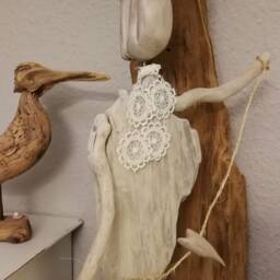 Driftwood Driftwood Decoration Boho Vintage Wall & Window Handmade Unique Gift Souvenir Valentine's Day - thumbnail 4