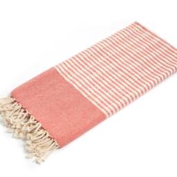 Soft Cotton Turkish Peshtemal Towel, Hand & Bath Size - thumbnail 4