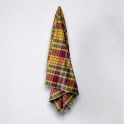 Autumn Buchanan - 100% Wool Tartan Blanket Eco Friendly Personalisable Blankets Throw - thumbnail 1
