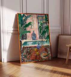 Traditional Islamic Decor, Moroccan Poster, Arabic Print, Gift For Muslim, Gift, Wall Art - thumbnail 1