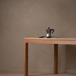 Konk ??? Worker's Table [Wooden Legs] Bespoke Sizes Available Industrial Oak Dining Table, Modern Office Computer Or Writing Desk - thumbnail 2