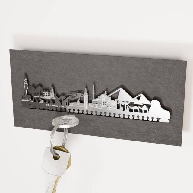 Cairo Souvenir Gift Tube - Egyptian Landmarks Illustrations For Home Decor & Gifting Perfect Memorabilia & Travel - image 1