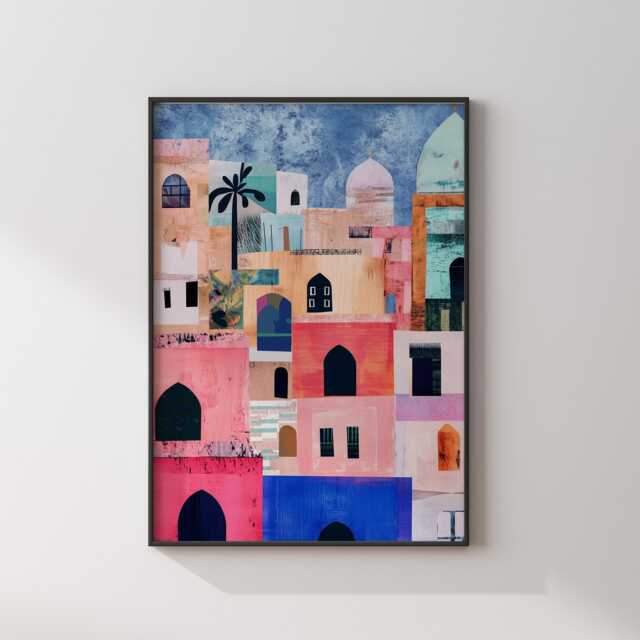 Lahore Wall Art Print - Pakistan Travel Poster