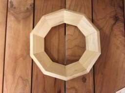 Decagon Wood Sculpture - thumbnail 1