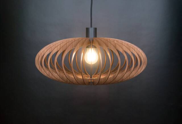 Wooden Ceiling Light, Pendant Lights Wood, Chandalier Lighting Wood, Pendant Light, Wood Lamp, Geometric Lamp, Dining Light, Modern Light - image 1