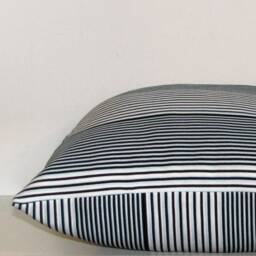 Vintage Stretch Fabric, Striped Cushion Cover - thumbnail 2
