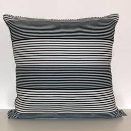 Vintage Stretch Fabric, Striped Cushion Cover