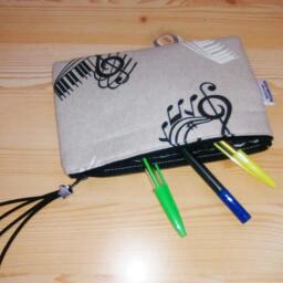 Estuche Musica, Estuche De M??sica, Monedero Bolso Musical, Regalo M??sicos, Partitura Musica - thumbnail 2