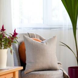 Natural Linen Euro Sham & Decorative Pillow Cover - Custom Size Cushion - thumbnail 2