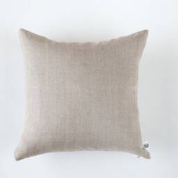 Natural Linen Euro Sham & Decorative Pillow Cover - Custom Size Cushion - thumbnail 3