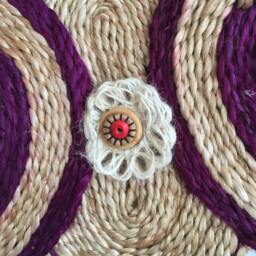 Handmade Jute Owl Wall Hanging Indian Handicraft Decor, 18 - thumbnail 4
