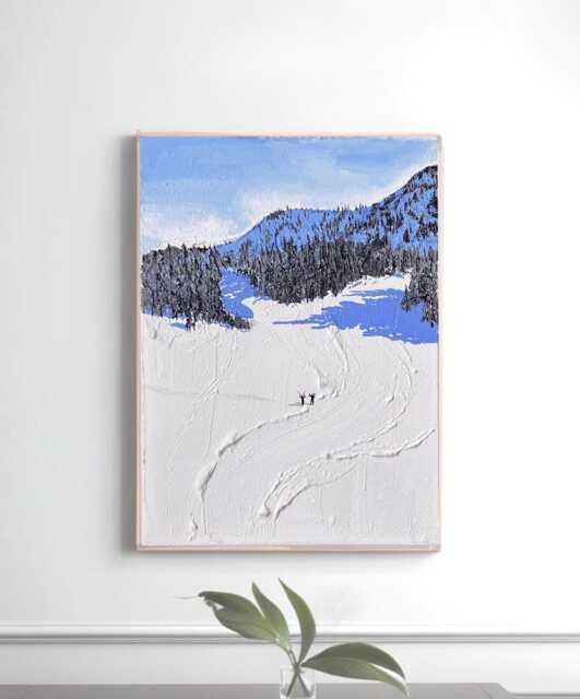 Custom Textured Painting Personalized Photo To Art Gift - image 1