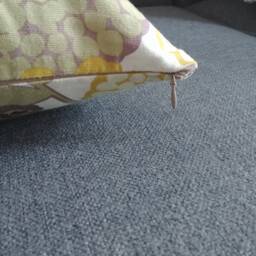 Summer Floral Pillow Cover, Taupe & Burgundy Flowered Cushion Rose Sage Pillow, Wine - thumbnail 4