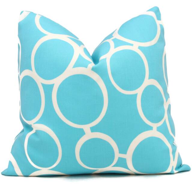 Trina Turk Aqua Sunglass Pillow Cover Schumacher Indoor Outdoor Toss