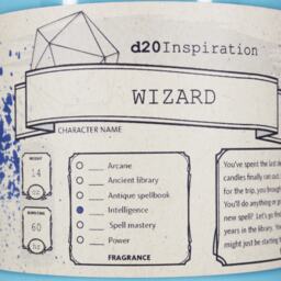 Wizard Rpg Gaming Soy Candle - Customize To Your Character Inspired By Dungeons & Dragons - thumbnail 3