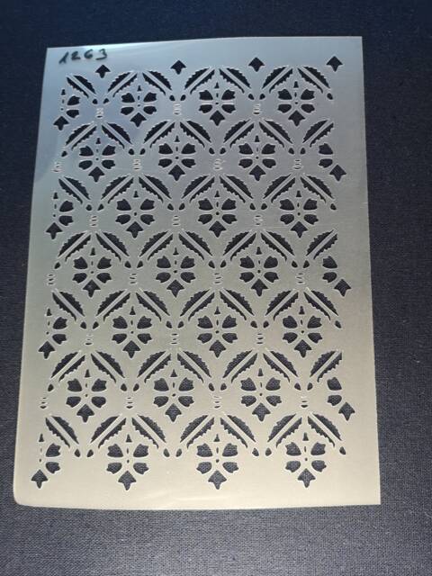 Pattern Stencil, Flexible, Reusable, 125 Micron, Wall Decor, Home Decor, Furniture Painting, Card Making, Craft Stencil From Bitofeverythingbyb