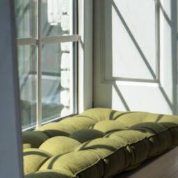 Bench Cushion, Seating Floor Cushion, Window Seat Reading Nook French Sofa Cushion - thumbnail 3