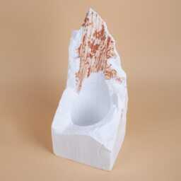 Handmade Dolomite Marble Wine Bottle Holder Unique Rack - thumbnail 2