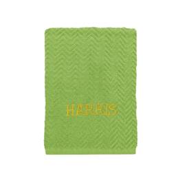 Personalised Custom Embroidered Towels - Chevron Design 100% Cotton Towels, Super Soft & Water Absorbent Quality - thumbnail 2