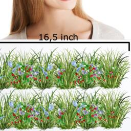 Wall Decals Grass With Strawberry, Home D??cor, Kitchen Decal Border, Decor, For Tiles Walls Furniture - thumbnail 3