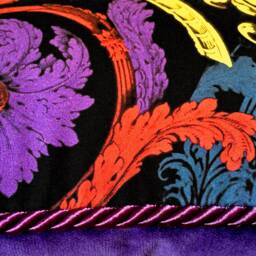 Collage Fashion Fabric Pillow - Multi - thumbnail 3