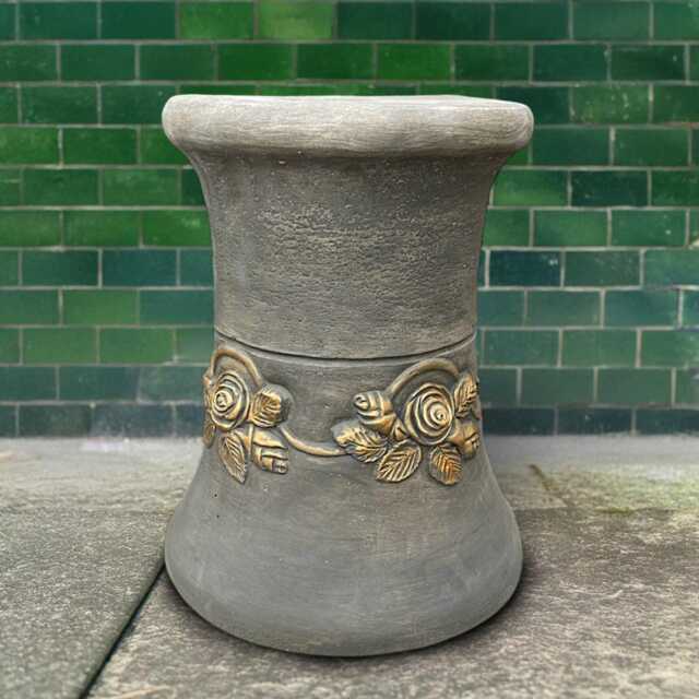 Stone Stand Decoration Concrete Pedestal Sculpture Cement Plant Ornament Outdoor Garden Figurine For - image 1