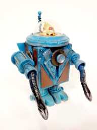 Cycloptic Optic Bot - Original Mixed Media Sculpture - thumbnail 1