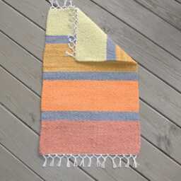 "Hand Woven Rug - 18"" X 30" - thumbnail 2