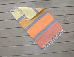 "Hand Woven Rug - 18"" X 30" - thumbnail 1