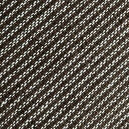 Vintage Hmong Hemp Pillow Brown Striped Lumbar Throw Pillow - thumbnail 3