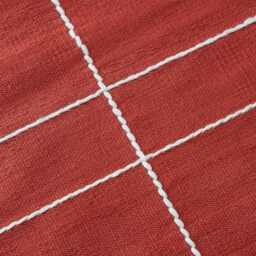 Solid Temple Handmade Flatwoven Modern Kilim Rug Runner Copper Burnt Orange Area Art Deco 2x3 5x8 6x9 8x10 9x12 Ancient Egyptian - thumbnail 3