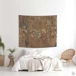 Religious Tapestry The Triumph Of Christ, Netherlandish Wall Covering .ned002 - thumbnail 4