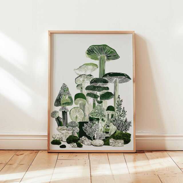 Micro Ecosystem Poster, Nature Wall Art, Educational Science Print, Eco Decor, Biology Posters, Botanical Prints For Gift Or Study Room - image 1