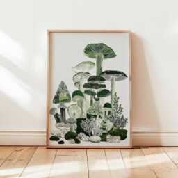 Micro Ecosystem Poster, Nature Wall Art, Educational Science Print, Eco Decor, Biology Posters, Botanical Prints For Gift Or Study Room - thumbnail 1