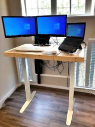 Sit Stand Desk, Electric Standing Ergonomic Height Adjustable Desk - The Rosie