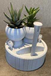 "Hot Tub Gift Succulent Planter ""Wee Jimmy in The Tub" - thumbnail 1