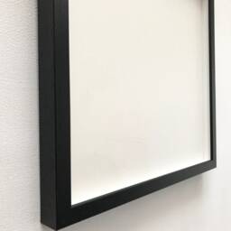 30x30cm Black Wood Picture Frame Square Gallery Wall Art - thumbnail 2
