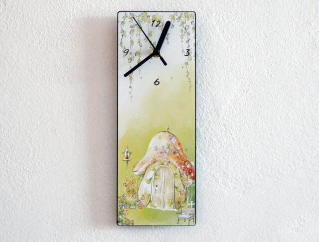 Fairy Mushroom House - Wall Clock - image 1