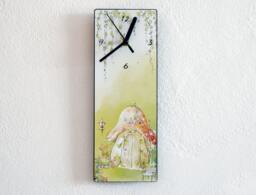 Fairy Mushroom House - Wall Clock - thumbnail 1
