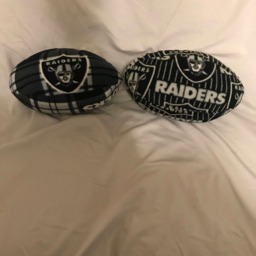 Raiders Football Pillows - thumbnail 2