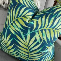 Prestigious Textiles Goa Tropical Fabric - Bold & Colourful Cushion Cover, Throw Pillow Cover Tropical Leaf Print - thumbnail 2