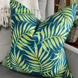 Prestigious Textiles Goa Tropical Fabric - Bold & Colourful Cushion Cover, Throw Pillow Cover Tropical Leaf Print - thumbnail 1