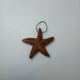 3 Handmade Wooden Stars Ideal Cute Christmas Decorations - thumbnail 3